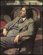 A.Laktionov, Portrait of the Artist I. Brodsky, 1939-40, oil on canvas, The Russian Museum, St. Petersburg