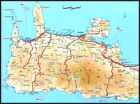 Karteros.Narod.Ru - West Crete map