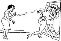 Caricature by H.Bidstrup