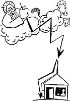 Caricature by V.Majakovsky